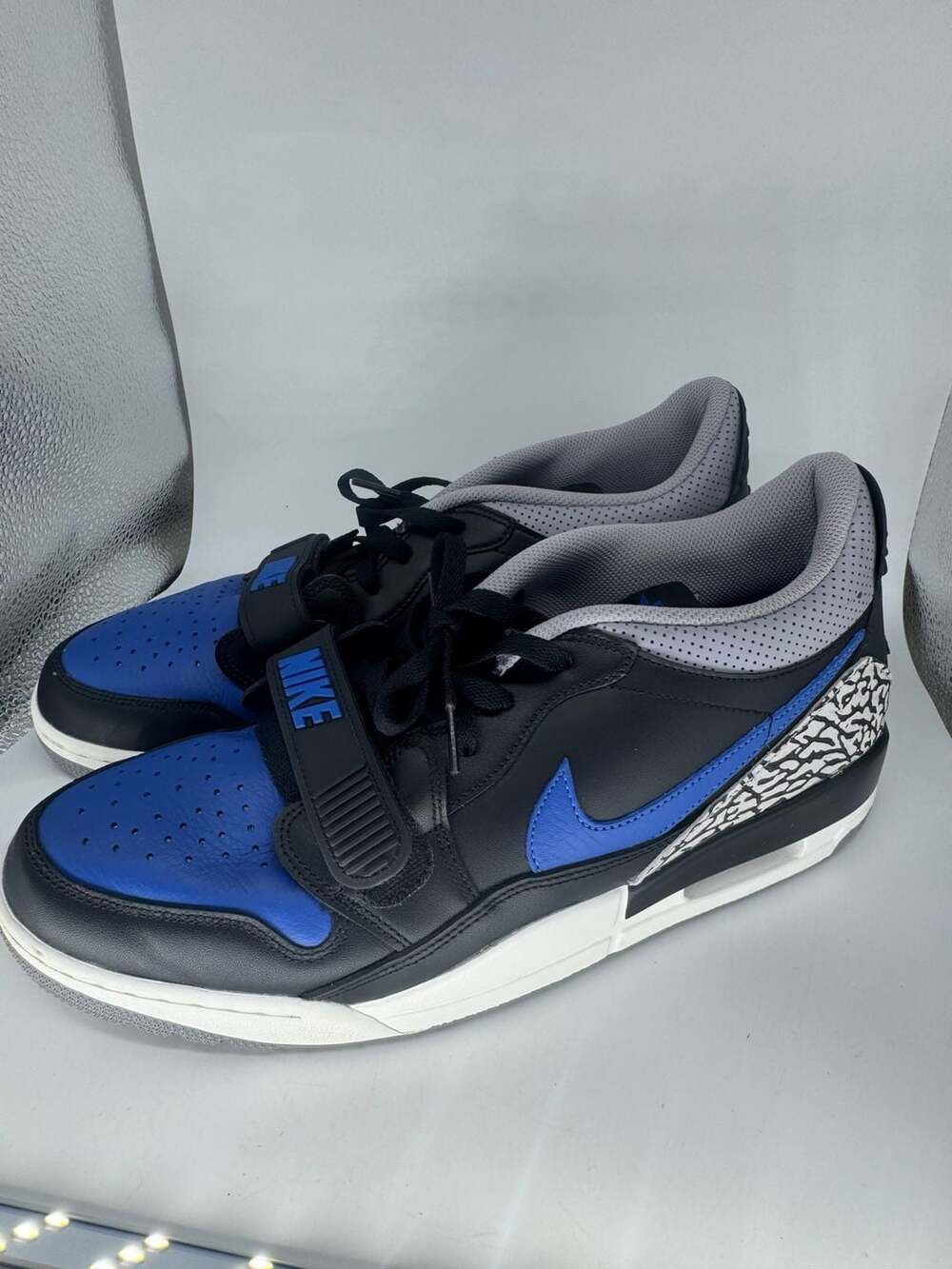 Jordan Legacy 312 Low Black Royal Blue Cement